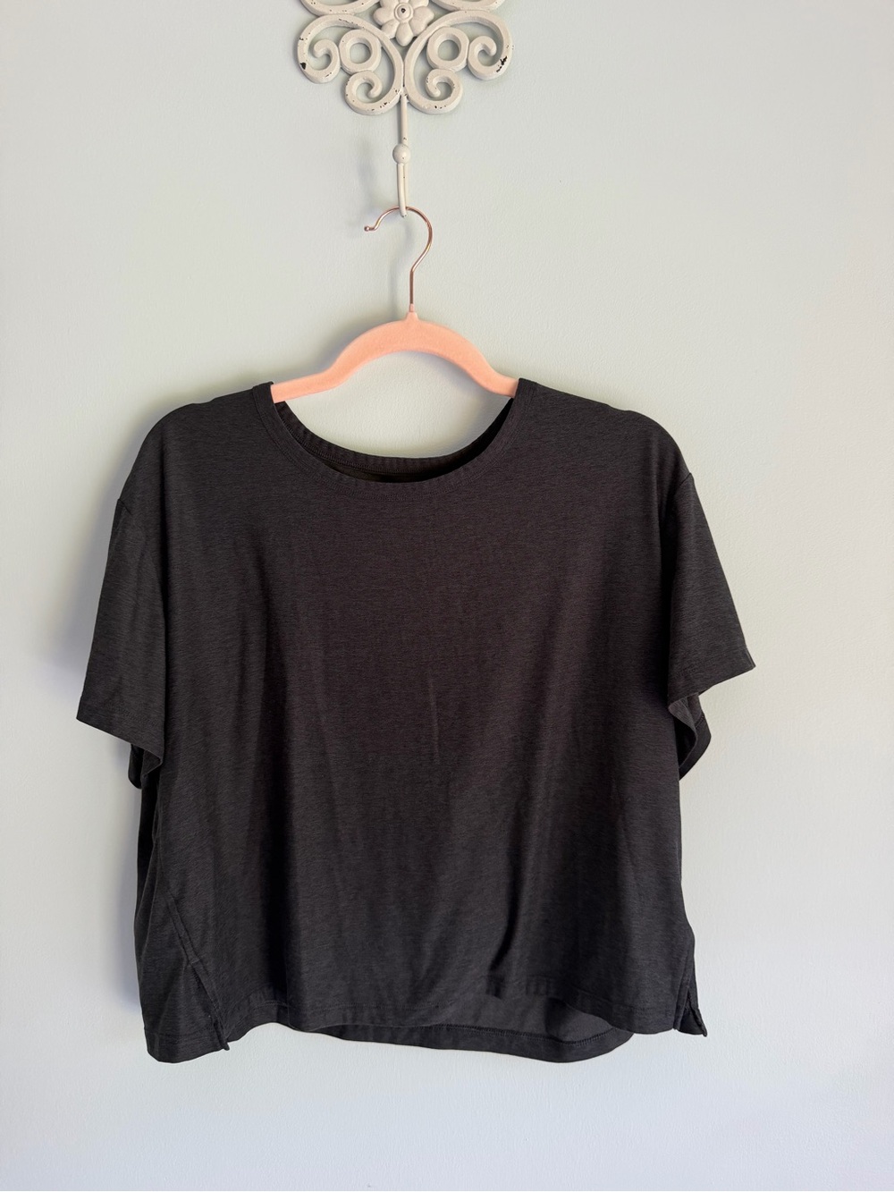 Old Navy Cloudmotion Basic Gray Boxy Tee